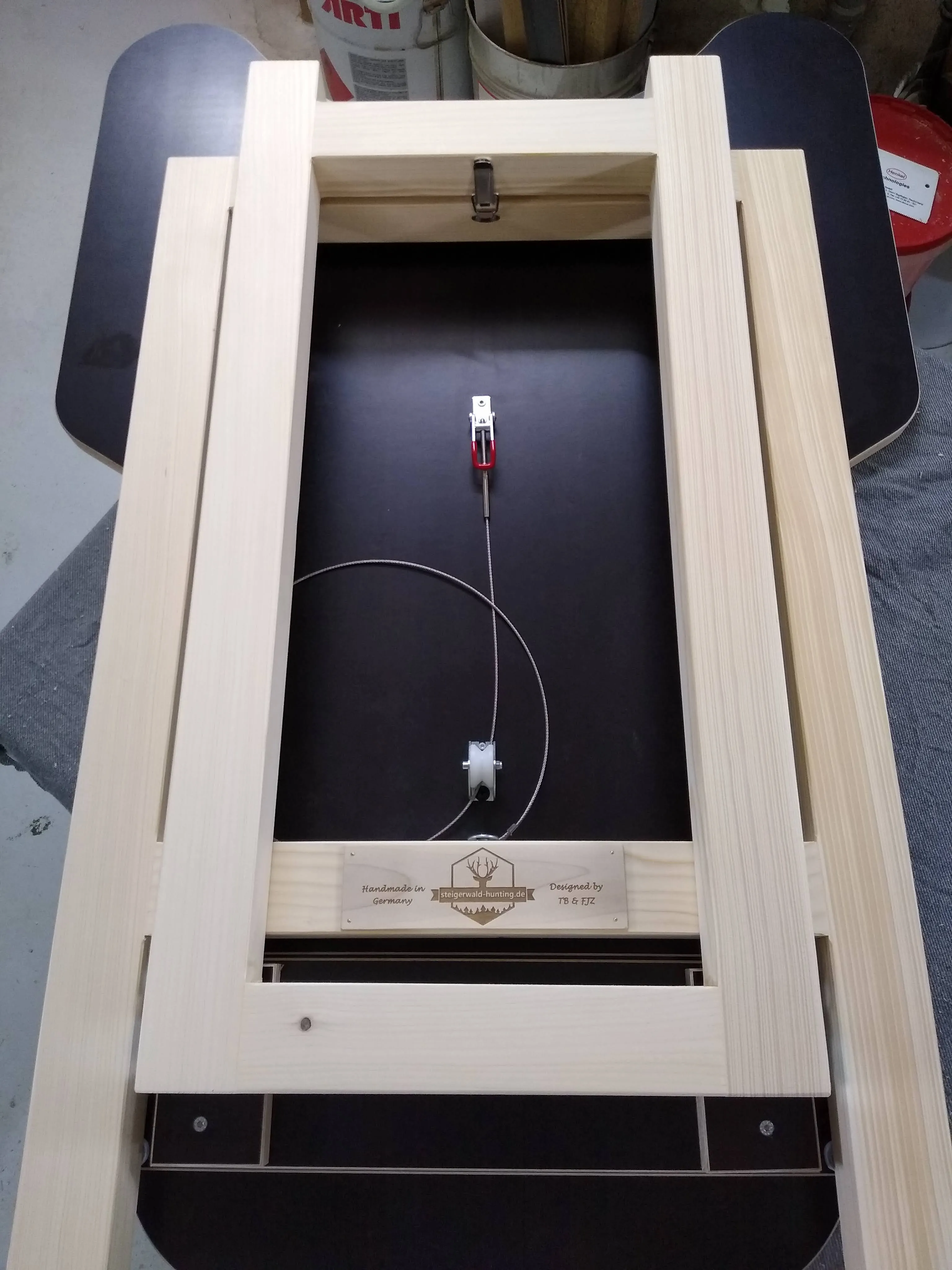 Einschießtische aus dem Steigerwald Detailbild 2